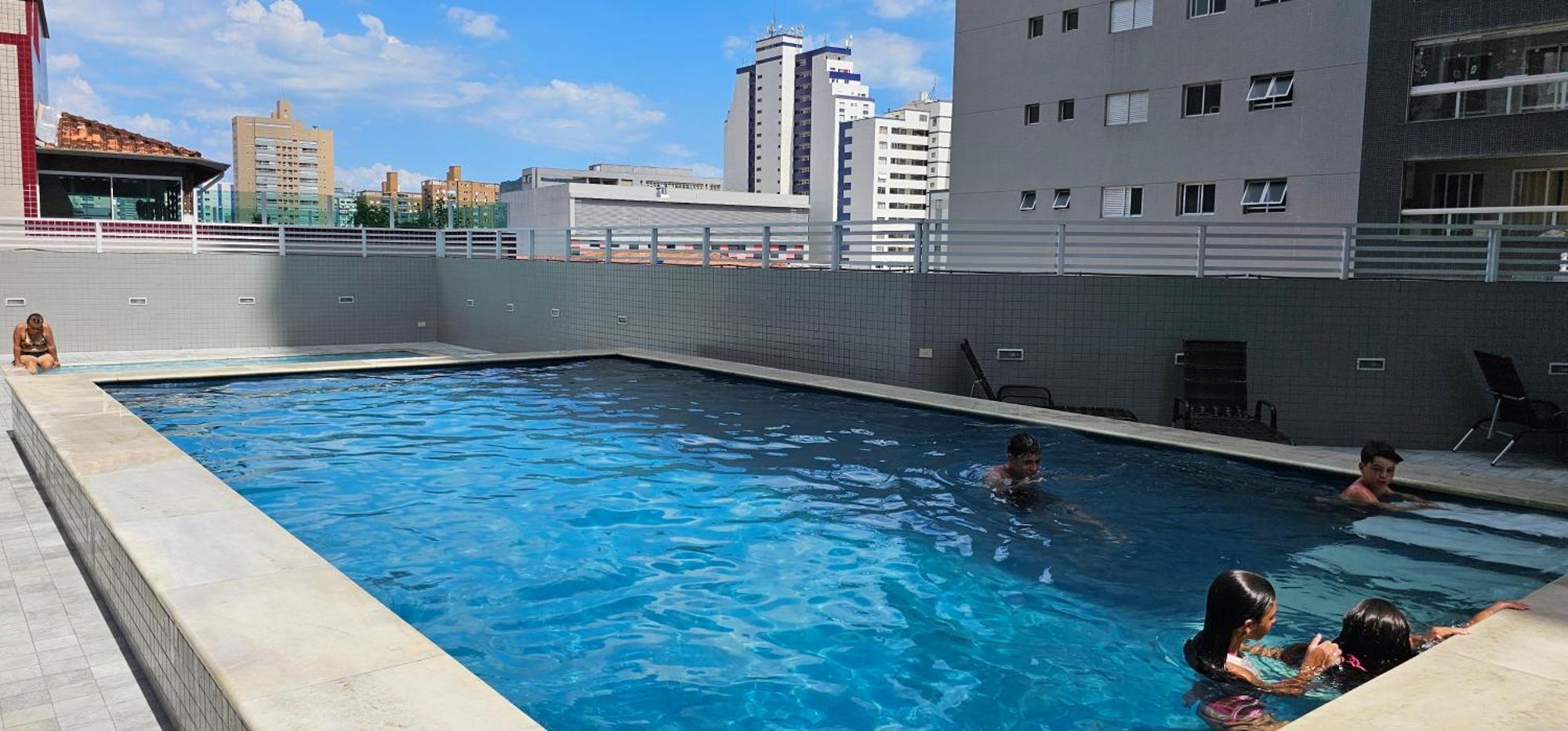 A Melhor Localizacao Da Praia Grande/Sp Zewnętrze zdjęcie